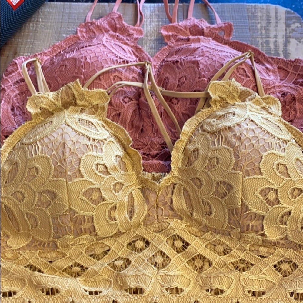Two bralettes!